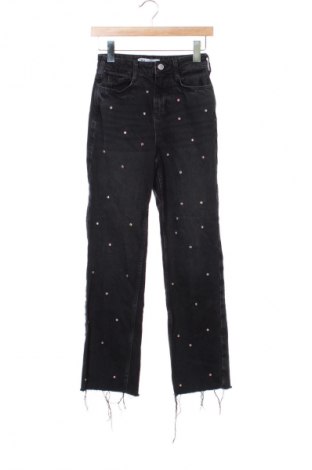 Дамски дънки Zara, Размер XXS, Цвят Черен, Цена 40,69 лв.