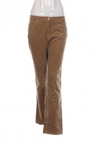 Pantaloni de velvet de femei Brax, Mărime M, Culoare Bej, Preț 66,99 Lei