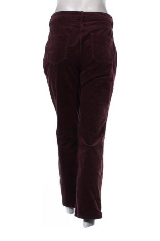 Pantaloni de velvet de femei Marks & Spencer, Mărime XL, Culoare Roșu, Preț 46,99 Lei