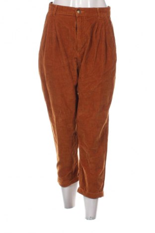 Γυναικείο κοτλέ παντελόνι Pull&Bear, Μέγεθος S, Χρώμα Καφέ, Τιμή 14,77 €