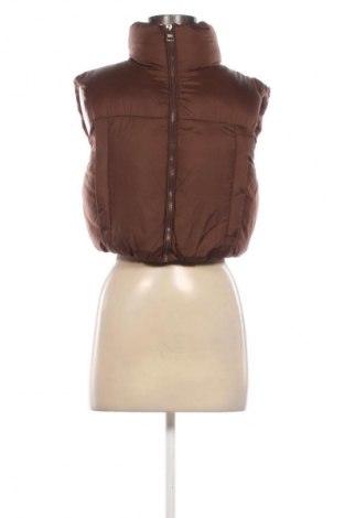 Damenweste Bershka, Größe XS, Farbe Braun, Preis 24,55 €
