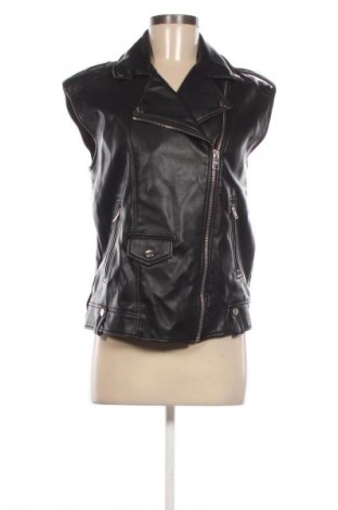 Дамски елек Bershka, Размер XS, Цвят Черен, Цена 25,99 лв.