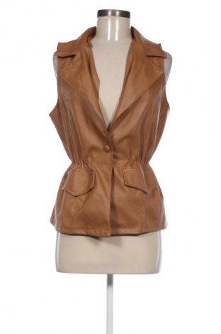 Vestă de femei NEW COLLECTION, Mărime L, Culoare Maro, Preț 163,16 Lei