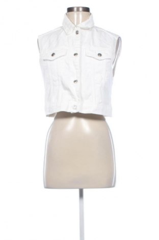 Vestă de femei Stradivarius, Mărime S, Culoare Alb, Preț 102,63 Lei
