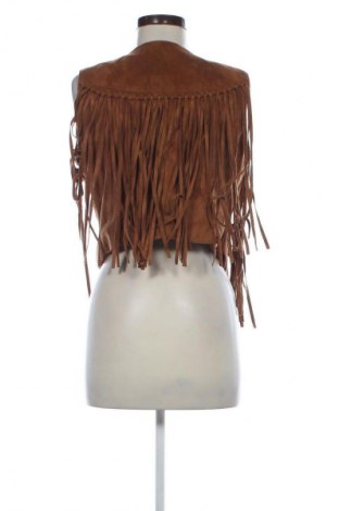 Дамски елек Vero Moda, Размер S, Цвят Кафяв, Цена 27,37 лв.
