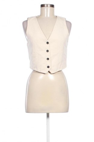 Damska kamizelka Zara, Rozmiar M, Kolor Beżowy, Cena 62,07 zł