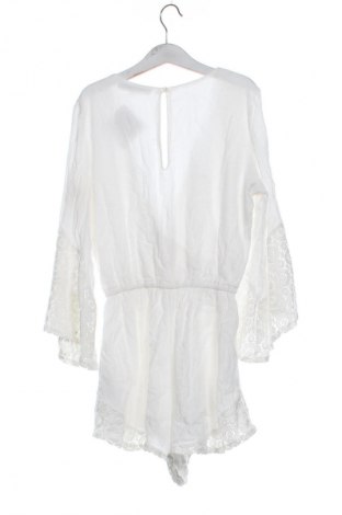 Damski krótki kombinezon Abercrombie & Fitch, Rozmiar XS, Kolor Biały, Cena 110,34 zł