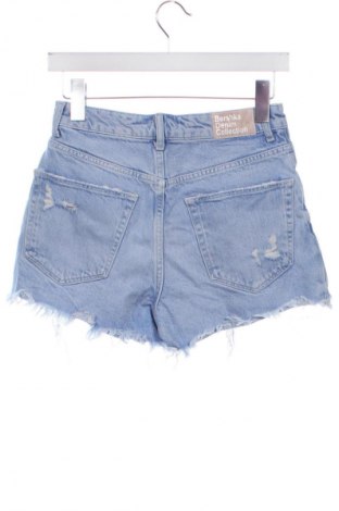 Damskie szorty Bershka, Rozmiar S, Kolor Niebieski, Cena 43,68 zł