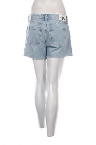 Pantaloni scurți de femei Calvin Klein Jeans, Mărime M, Culoare Albastru, Preț 342,99 Lei