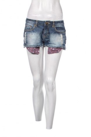 Pantaloni scurți de femei Denim&Co., Mărime L, Culoare Albastru, Preț 50,00 Lei