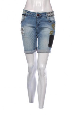 Damskie szorty Desigual, Rozmiar S, Kolor Niebieski, Cena 110,34 zł