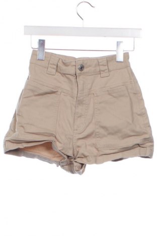 Дамски къс панталон H&M, Размер XS, Цвят Бежов, Цена 19,99 лв.
