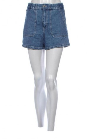 Pantaloni scurți de femei Pull&Bear, Mărime M, Culoare Albastru, Preț 39,99 Lei