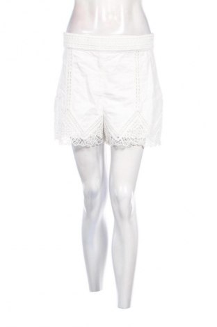Pantaloni scurți de femei Zara, Mărime M, Culoare Alb, Preț 110,82 Lei