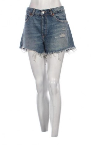 Damskie szorty Zara, Rozmiar L, Kolor Niebieski, Cena 36,78 zł