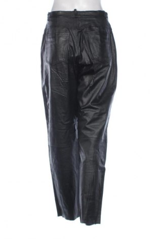 Дамски кожен панталон Unbranded, Размер M, Цвят Черен, Цена 107,16 лв.