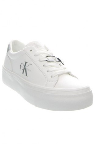Obuwie damskie Calvin Klein Jeans, Rozmiar 38, Kolor Biały, Cena 439,99 zł