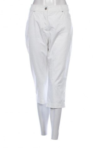 Дамски панталон Adagio, Размер XL, Цвят Бял, Цена 29,33 лв.