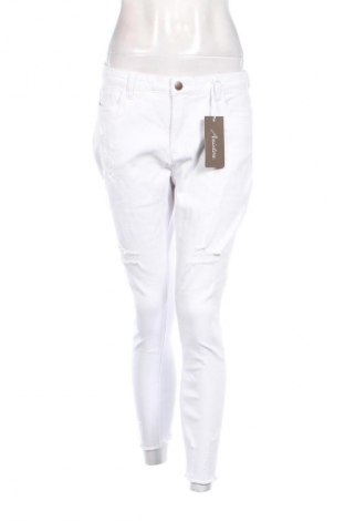 Дамски панталон Aniston, Размер M, Цвят Бял, Цена 46,99 лв.