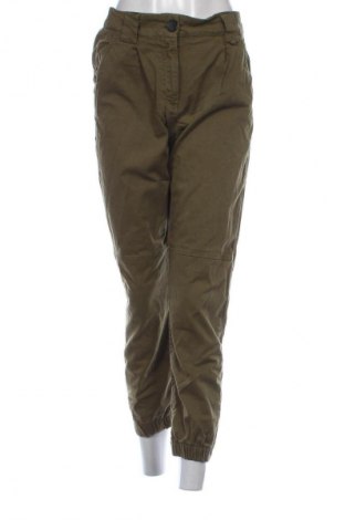 Pantaloni de femei Bershka, Mărime M, Culoare Verde, Preț 76,32 Lei