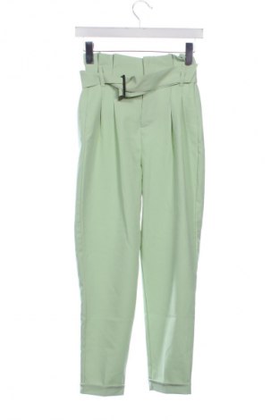 Damenhose Bershka, Größe XXS, Farbe Grün, Preis € 14,83