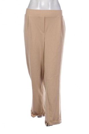 Damskie spodnie Ever.me by Takko Fashion, Rozmiar XXL, Kolor Beżowy, Cena 21,99 zł