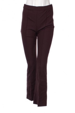 Pantaloni de femei H&M, Mărime M, Culoare Roșu, Preț 77,17 Lei