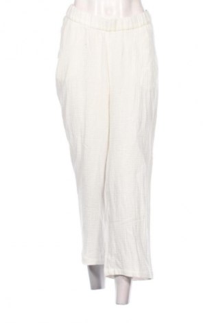 Damskie spodnie H&M, Rozmiar M, Kolor Biały, Cena 53,99 zł