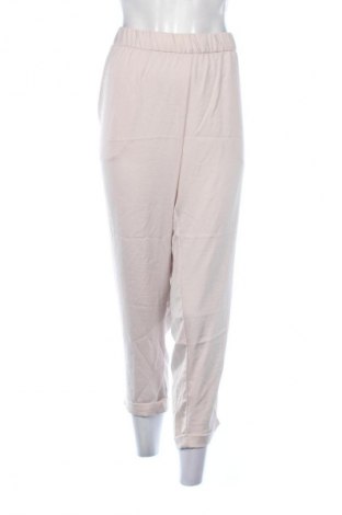 Damskie spodnie H&M, Rozmiar XL, Kolor Beżowy, Cena 43,99 zł
