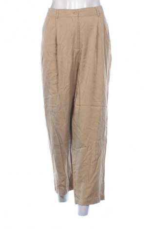 Pantaloni de femei MSCH, Mărime L, Culoare Bej, Preț 107,89 Lei