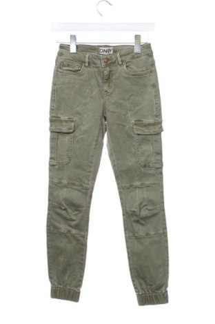 Dámske nohavice ONLY, Veľkosť XS, Farba Zelená, Cena  16,95 €