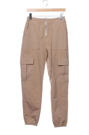 Дамски панталон SHEIN, Размер XS, Цвят Бежов, Цена 28,88 лв.