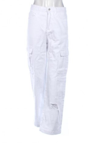 Дамски панталон SHEIN, Размер S, Цвят Бял, Цена 19,99 лв.