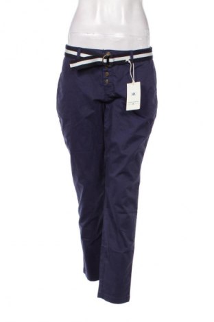 Дамски панталон Tom Tailor, Размер M, Цвят Син, Цена 104,39 лв.