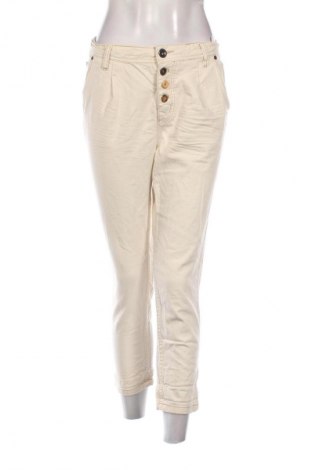 Дамски панталон Tom Tailor, Размер L, Цвят Екрю, Цена 40,00 лв.
