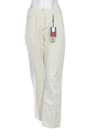 Női nadrág Tommy Jeans, Méret M, Szín Ekrü
, Ár 25 359 Ft