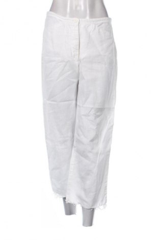 Дамски панталон Unbranded, Размер M, Цвят Бял, Цена 23,99 лв.