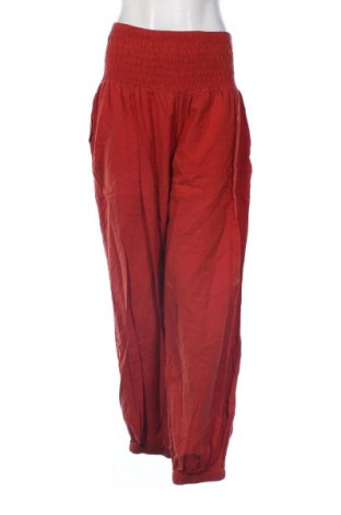 Дамски панталон Unbranded, Размер L, Цвят Червен, Цена 18,38 лв.