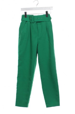 Pantaloni de femei Zara, Mărime XS, Culoare Verde, Preț 103,56 Lei