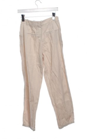 Dámske nohavice Zara, Veľkosť XS, Farba Béžová, Cena  14,00 €