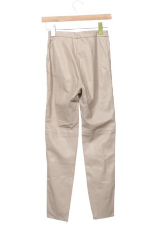 Damskie spodnie Zara, Rozmiar XS, Kolor Beżowy, Cena 62,07 zł