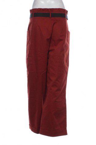 Damskie spodnie Zara, Rozmiar XL, Kolor Czerwony, Cena 62,07 zł