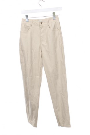 Damenhose Zara, Größe XS, Farbe Beige, Preis 13,99 €