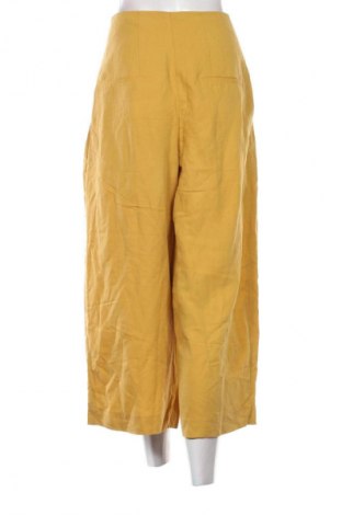 Damskie spodnie Zara, Rozmiar S, Kolor Żółty, Cena 67,41 zł