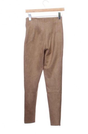 Pantaloni de femei Zara, Mărime XS, Culoare Bej, Preț 72,99 Lei