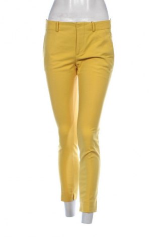 Дамски панталон Zara, Размер M, Цвят Жълт, Цена 26,98 лв.