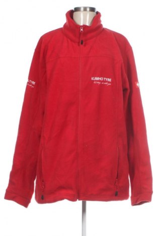 Γυναικείο fleece φούτερ Unbranded, Μέγεθος XXL, Χρώμα Κόκκινο, Τιμή 17,99 €