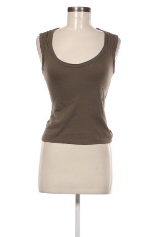 Damska koszulka na ramiączkach Bershka, Rozmiar M, Kolor Szary, Cena 39,05 zł