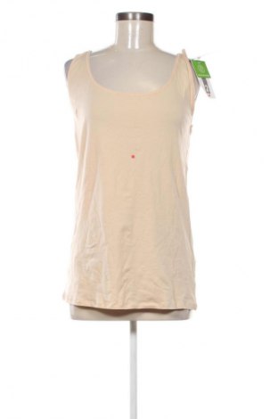 Γυναικείο αμάνικο μπλουζάκι Schiesser, Μέγεθος 5XL, Χρώμα  Μπέζ, Τιμή 23,99 €