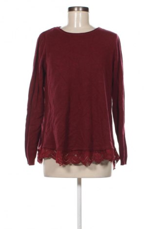 Damski sweter Alfa, Rozmiar XL, Kolor Czerwony, Cena 94,38 zł